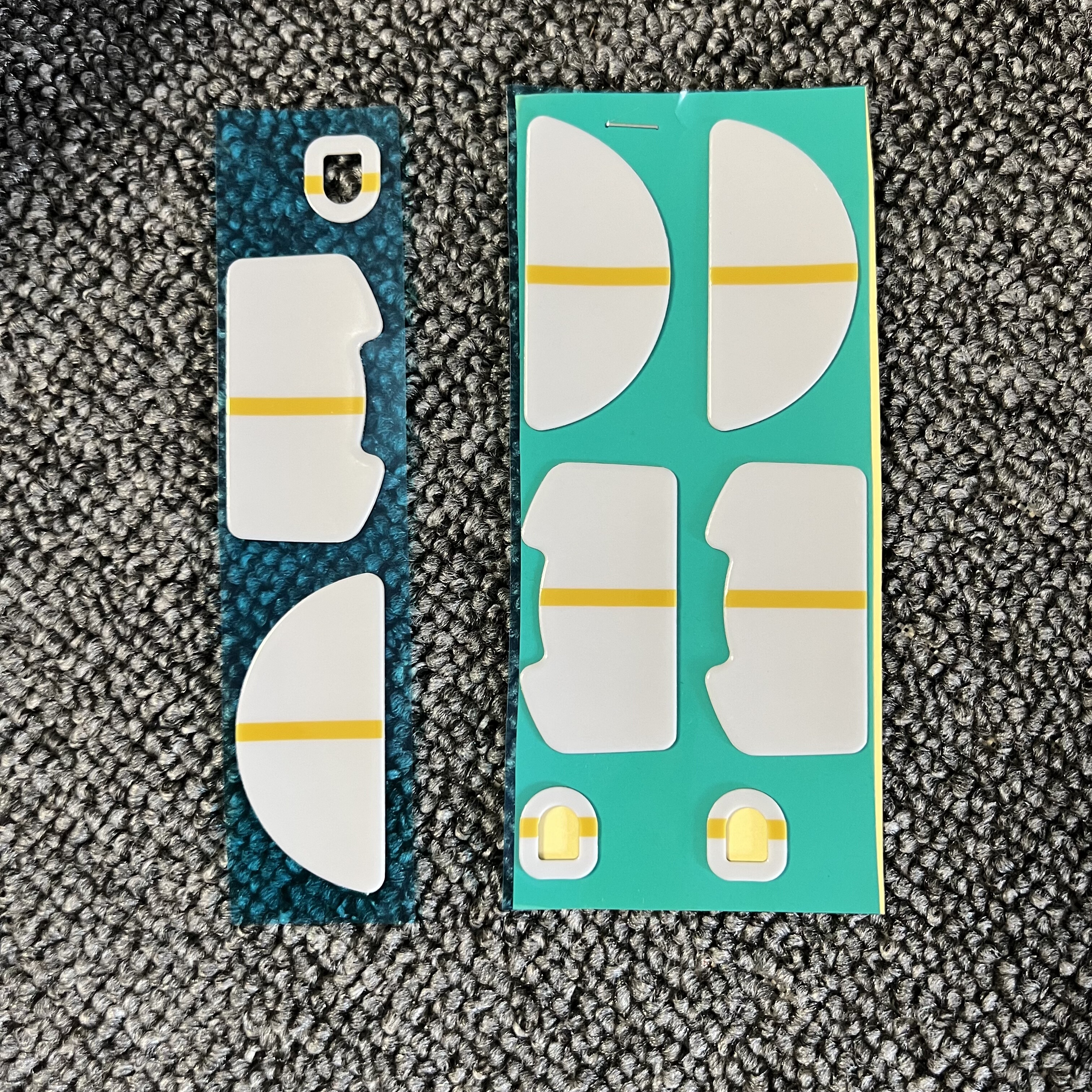 雷蛇毒蝰V3PRO无线鼠标底部原装脚贴脚垫配件