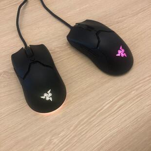 Razer雷蛇毒蝰终极版MINI 轻量RGB电脑有线游戏鼠标