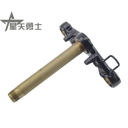 适用豪爵摩托车DK125 HJ150-30ACEF下联板下三星方向柱立柱三角架
