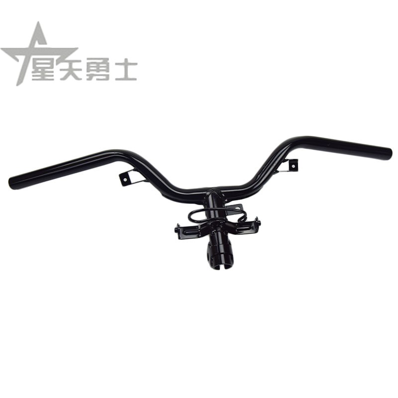 适用豪爵踏板摩托车宇钻鹰钻HJ125T-10AC/10EG龙头车把管方向把手