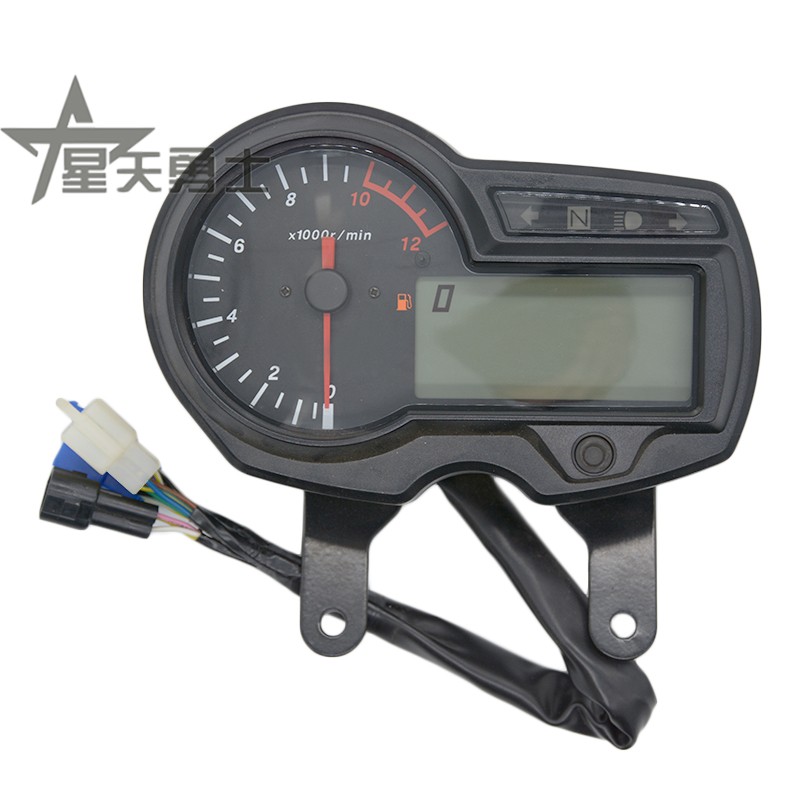 适用豪爵铃木锐爽EN125-3EF/EN150J液晶仪表总成里程咪表码表罩壳