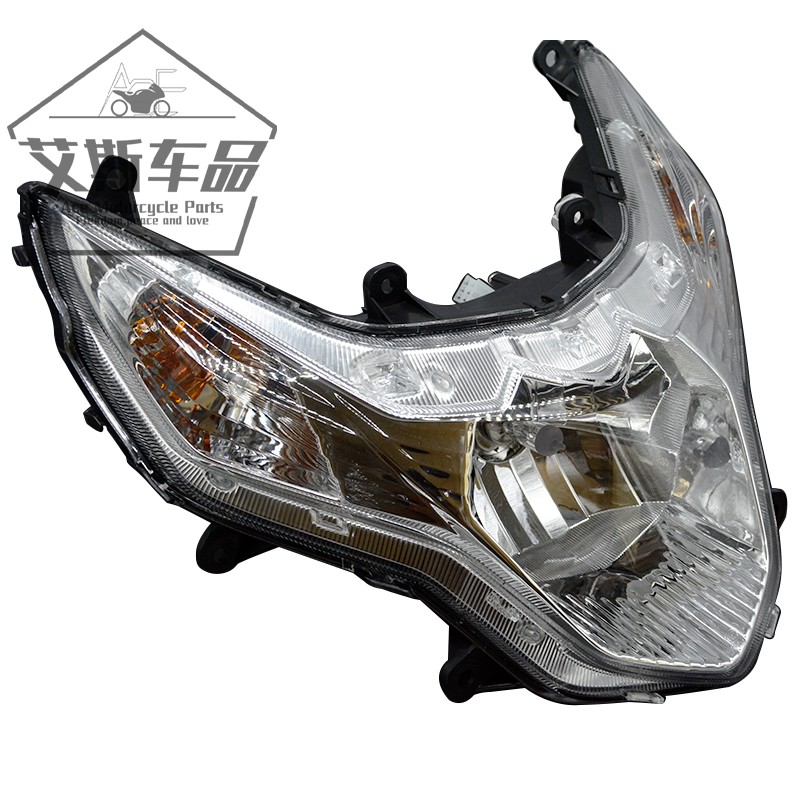 适用豪爵踏板摩托车VN100/HJ100T-6/6A大灯总成前照灯位置灯现货