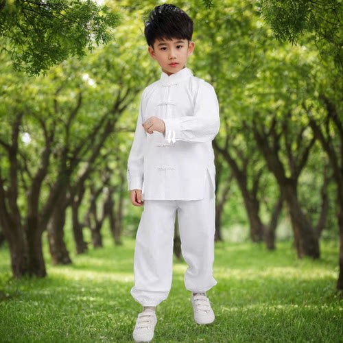 儿童武术服男女学生太极练功服
