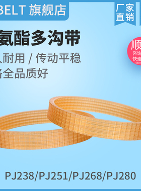 木工电刨适用牧田1911B/1900B/1600/1804/1100/9401传动带多沟带