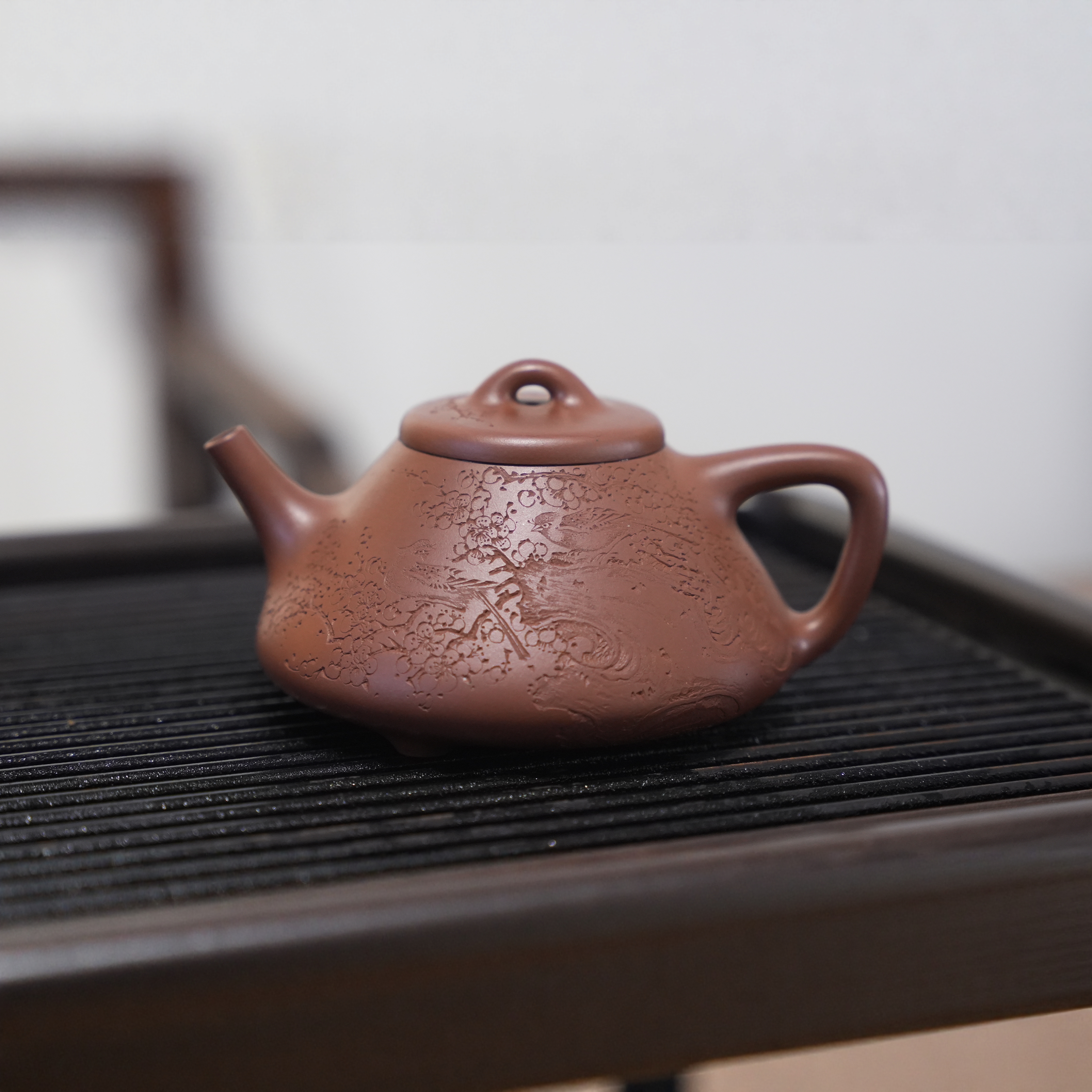 全手工子冶石瓢 陈腐十年红皮龙 240cc