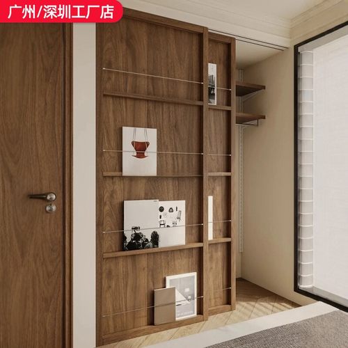幽灵门定制古风移门吊轨滑门