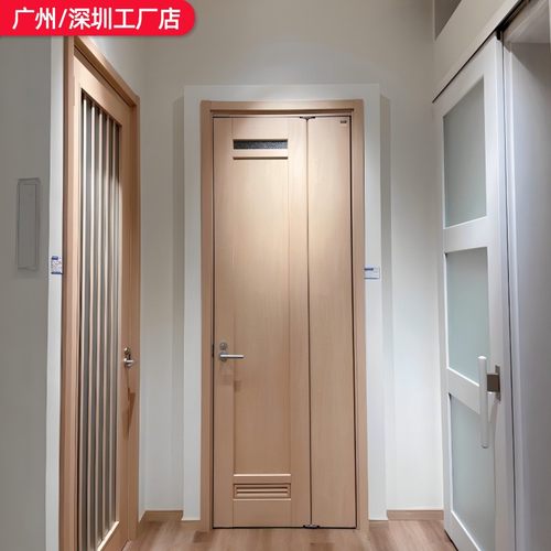 实木烤漆折叠门小户型三七折叠门