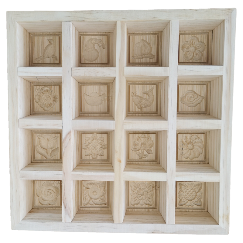 米糕模具传统手工雕花方糕模具蒸糕松糕模具重阳糕米糕方糕模具