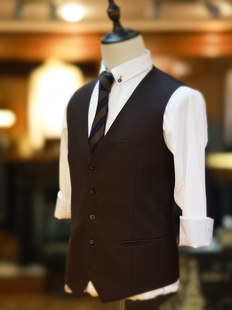 量身定制男士西服马甲定做西装背心私人定制西装上衣夹克订制上海
