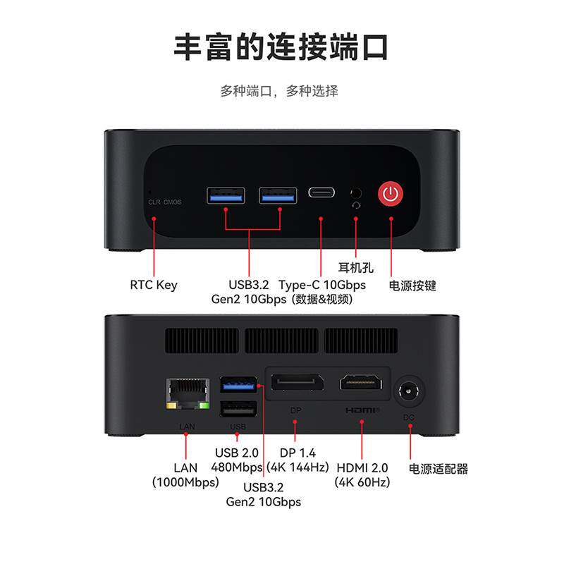 「54W性能版」零刻SER5 MAX 5800H AMD 锐龙7 8核16线程 高性能迷怎么样,好用不?