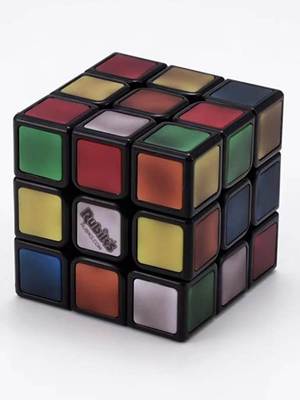 Rubik鲁比克Phantom三阶渐变色热感幻影3D浮雕温度温感魔方益智