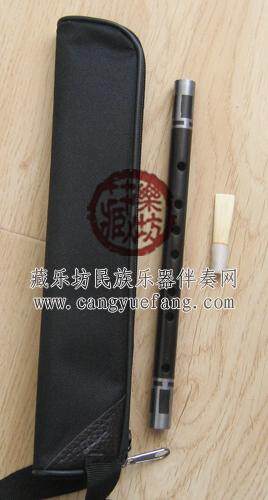 觱篥乌木管子D调降B调 民族乐器朝鲜乌木筚篥 送筚篥哨片