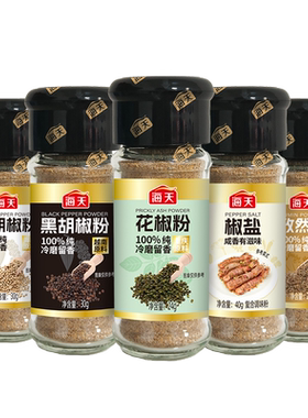 海天香辛料瓶装家用撒料烧烤调料