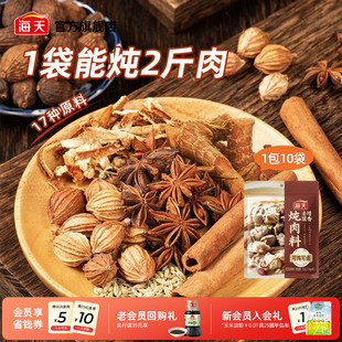 调料卤料卤味炖肉 海天秘制炖肉卤料包香辛料大全家用小包装