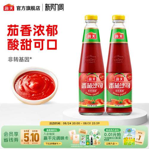 海天番茄沙司披萨沙拉瓶装