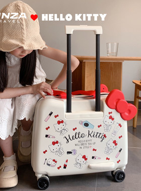 银座xHello Kitty2026新升级正版行李箱高颜值轻便万向轮拉杆箱