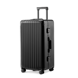 银座高颜值Trunk铝框行李箱女登机旅行箱20寸大容量男拉杆箱静音