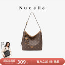 NU纽芝兰通勤hobo包包2025秋冬新款 腋下包大容量水桶包单肩斜挎包