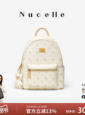 NU纽芝兰飞马双肩包2025新款大容量通勤电脑背包学生旅游轻便书包