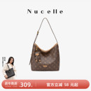 NU纽芝兰通勤hobo包包2025秋冬新款 腋下包大容量水桶包单肩斜挎包