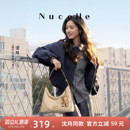 单肩斜挎松弛感腋下包 纽芝兰织物飞马hobo包2025新款 沈月同款