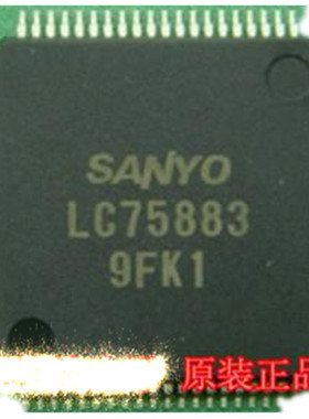 LC75883  全新现货1 / 3工作的液晶显示器的驱动与按键输入功能