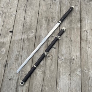 龙泉夏庄武备 定制赤炼钢唐横刀 一体淬火高硬度 冷兵器未开刃