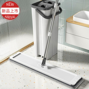 50cm60cm超大耐用刮刮乐拖把家用商用干湿分离免手洗平板懒人拖布