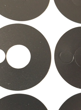 亿纬40135垫片40155亚黑耐高温耐酸碱c40绝缘片单面带胶0.35厚