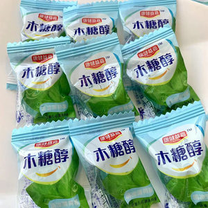 康健益嘉薄荷硬糖木糖醇清凉糖果强劲口气清新无糖人散装零食