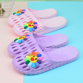 网红小邹菊防滑透气家居外穿镂空包脚沙滩鞋 时尚 女夏 包头凉拖鞋