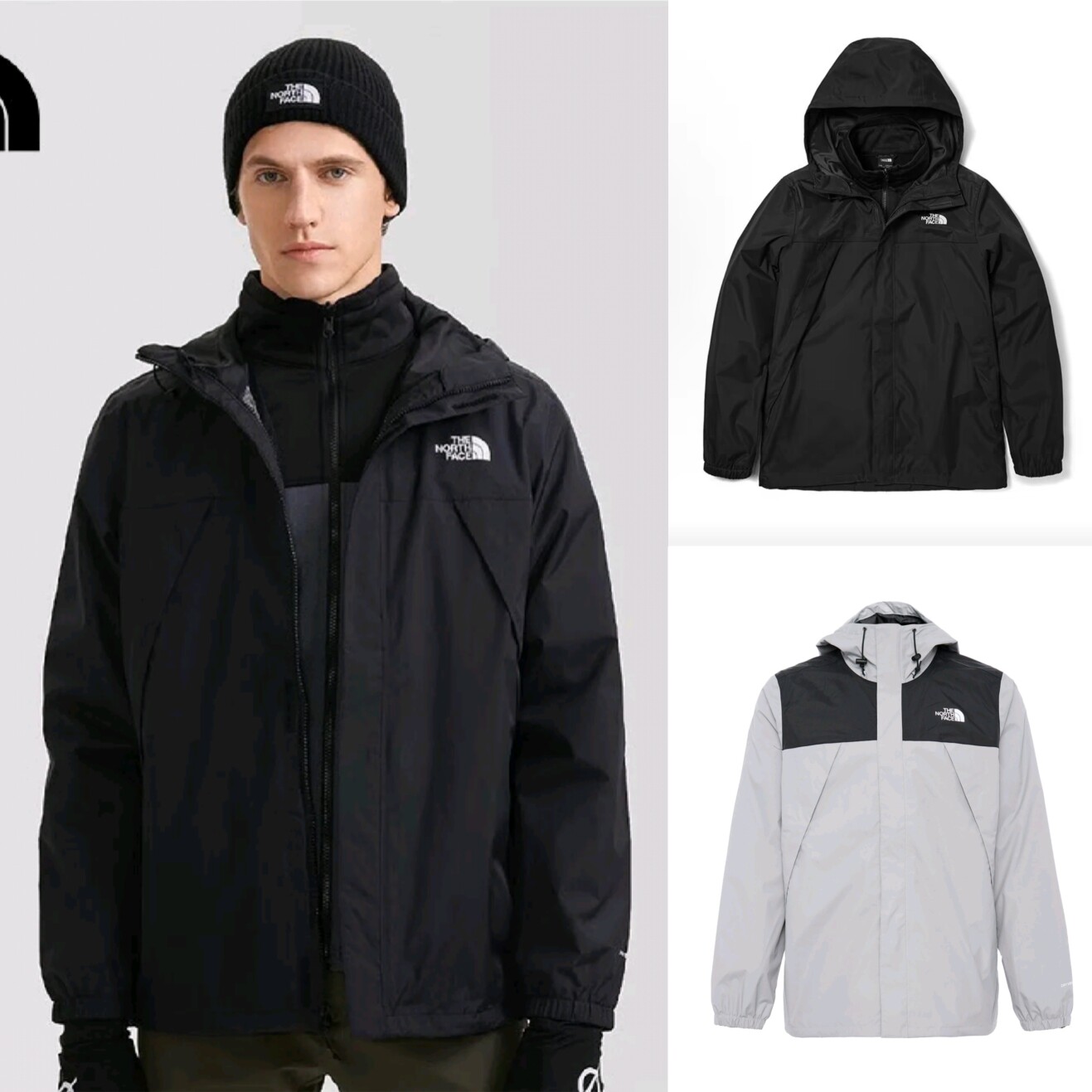 速拍捡漏！正品The North Face/北面户外可三合一软壳冲锋衣外套