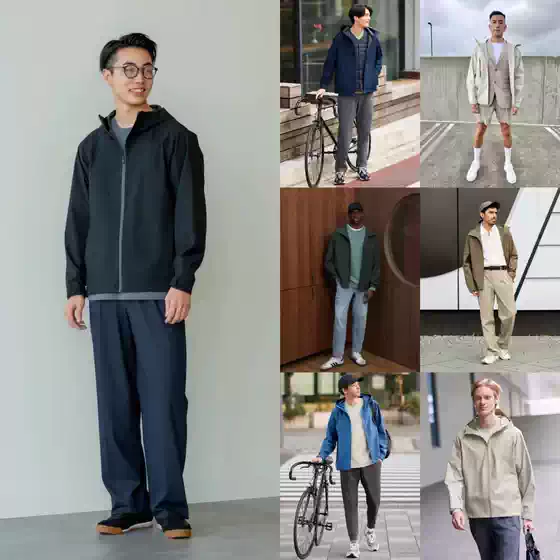 The Most Affordable Model of the Year! Authentic Uniqlo/Uniqlo 3D Functional Blocktech Softshell Jacket 470044