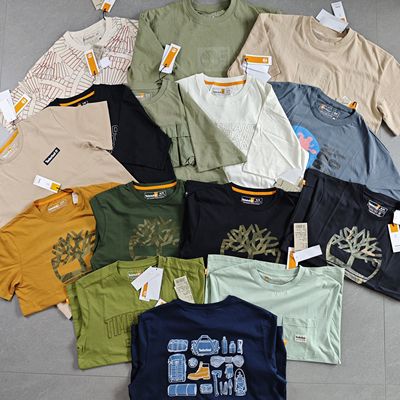 大logo短袖精梳棉添伯岚