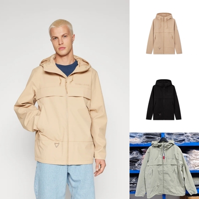 软壳冲锋衣！汤米Tommy24新款秋男防风防水户外运动宽松夹克外套