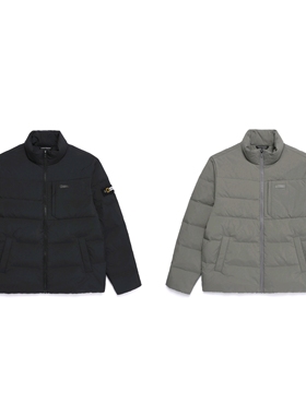 正品国家地理NG25新款男女防风防水纯色高立领羽绒服外套夹克