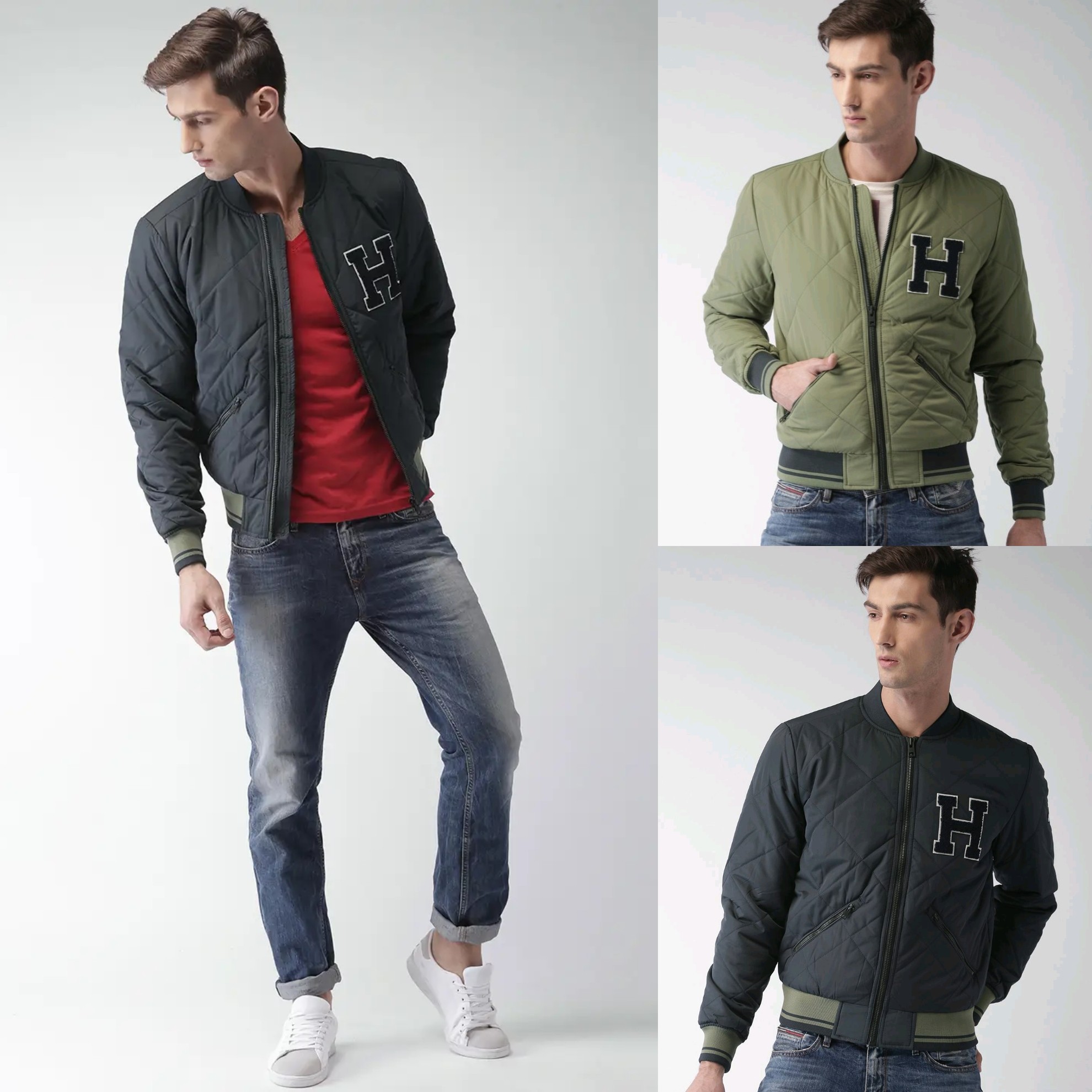 价格砸到位!正品Tommy汤米秋冬男美式潮流棒球领棉服夹克外套