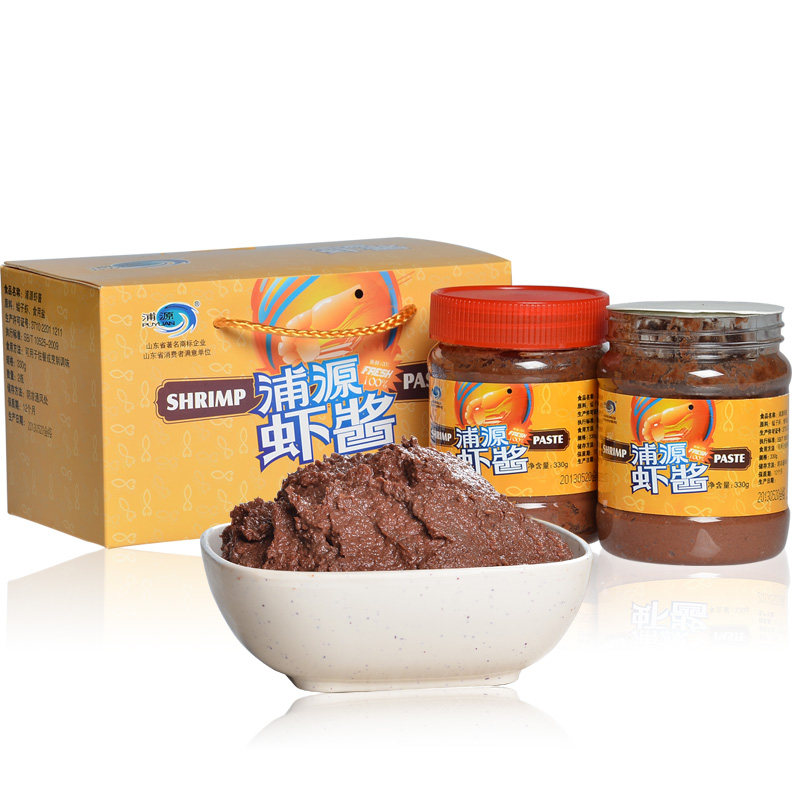正宗浦源山东威海特产海虾酱330克*2瓶海鲜酱虾膏虾酱火锅料,粮油调味/速食/干货/烘焙,虾酱/蟹黄酱/秃黄油,淘宝优惠券,粉丝福利购,淘宝优惠卷