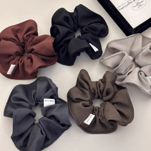 法式 浪漫复高级感蓬松大肠发圈气质百搭少女文艺气质简约头绳发饰