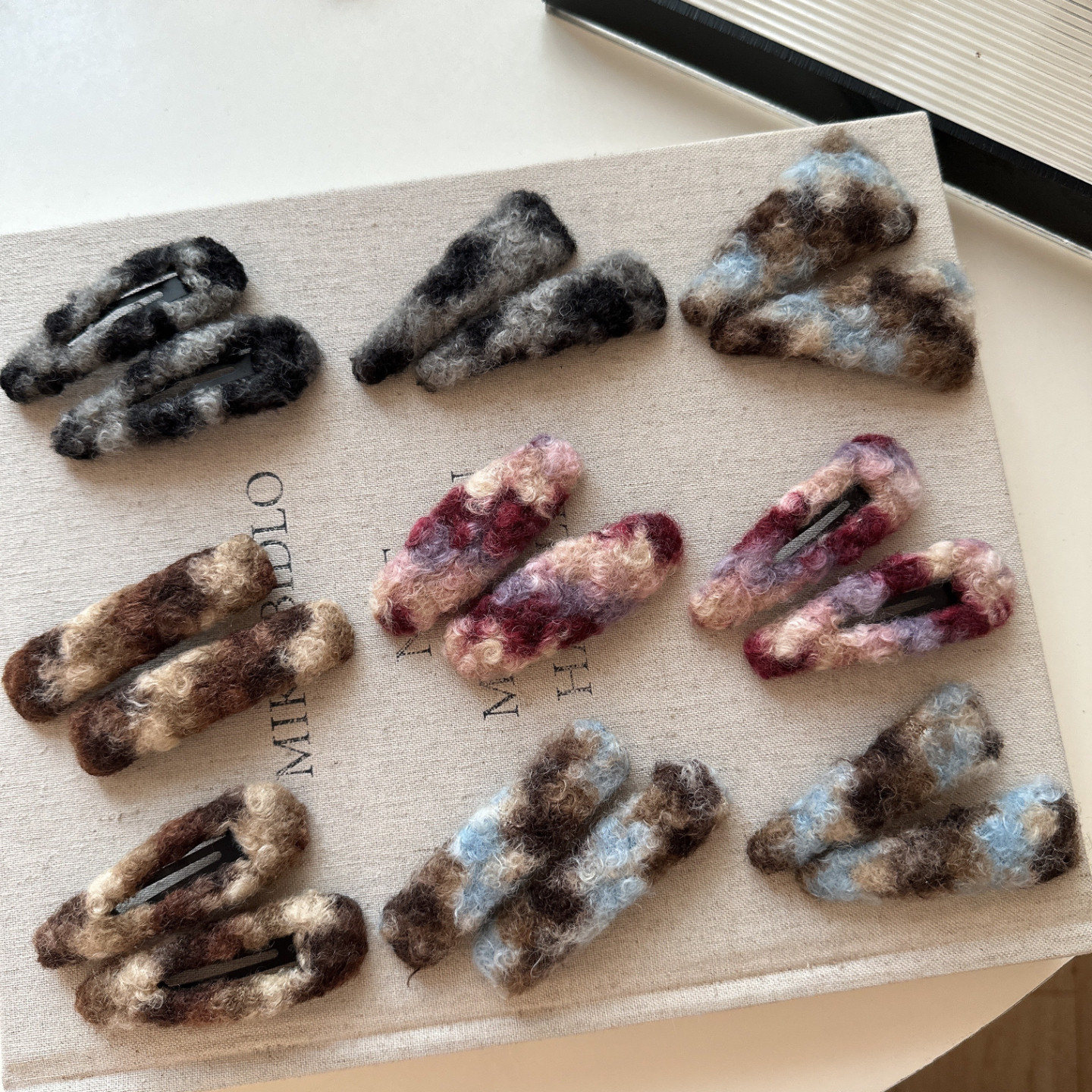 韩系秋冬新款手做彩色羊羔毛发夹刘海夹碎发边时尚侧边夹bb夹发卡,饰品/流行首饰/时尚饰品新,发饰,淘宝优惠券,粉丝福利购,淘宝优惠卷