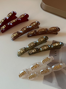 韩国懒人编发发夹气质侧边发卡刘海夹公主头碎发边夹整理神器发饰