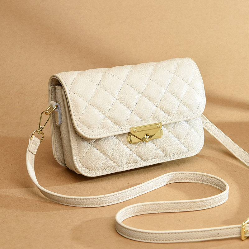 2025新款菱格小香风包包单肩斜挎包软皮小方包时尚百搭迷你链条包,箱包皮具/热销女包/男包,小方包,淘宝优惠券,粉丝福利购,淘宝优惠卷