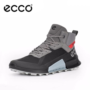 Ecco爱步男鞋高帮户外运动鞋防水徒步登山鞋越野健步鞋2.1 823804