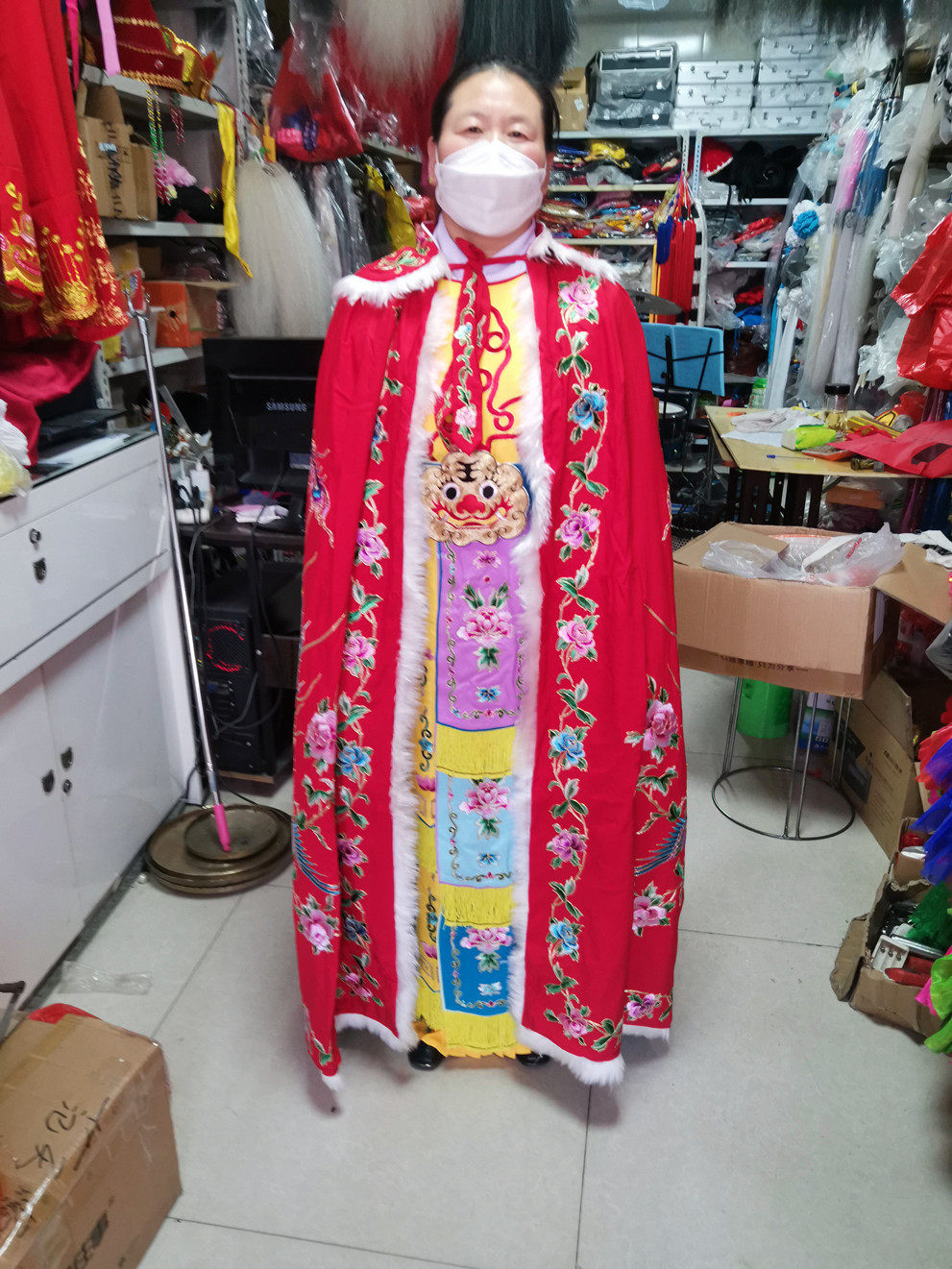 戏剧戏曲京剧服装用品 王昭君服装出塞戏服宫装 披风 套