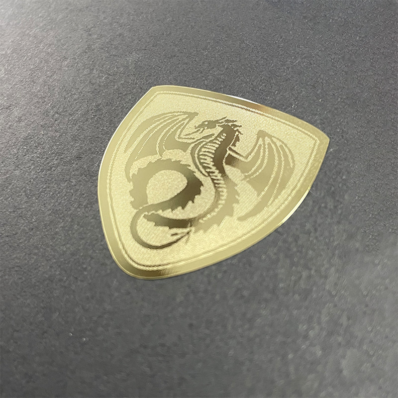 创意龙图腾金属贴片手机贴 车贴键盘笔记本装饰贴 定制