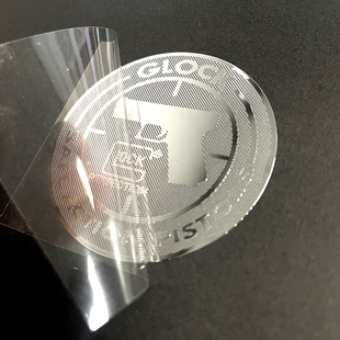 格洛克Glock 军事军标 车身划痕贴纸个性防水金属贴 手机贴电脑贴
