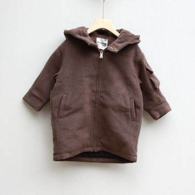 麦系列120-150品牌折扣带帽童装