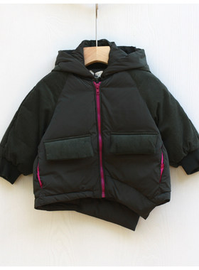 系列86-110品牌折扣军绿羽绒服