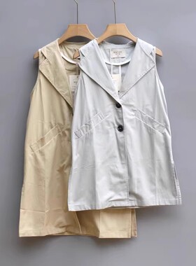L玛系列110-160秋装Ⅲ品牌童装折扣/童棉休闲背心马甲81866二色