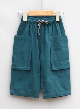 福利T吾系列80春秋Ⅱ品牌童装折扣/儿童纯棉休闲长裤07139绿